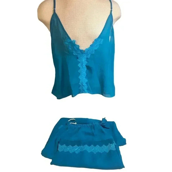 Amoureuse cami and pants sleepwear pajama set feminine plus size 1x - Picture 5 of 7